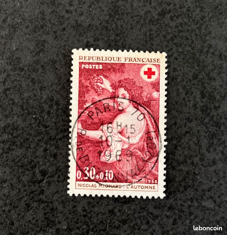 Croix Rouge - France carnet croix rouge 1962** oblitéré cote 46 Croix Rouge - France carnet croix rouge 1962** oblitéré cote 46