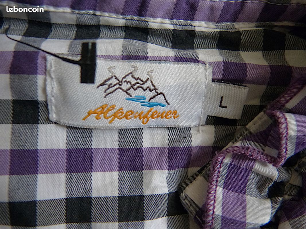 Alpenfeuer chemise folklorique allemande femmes Oktoberfest L (image 2)