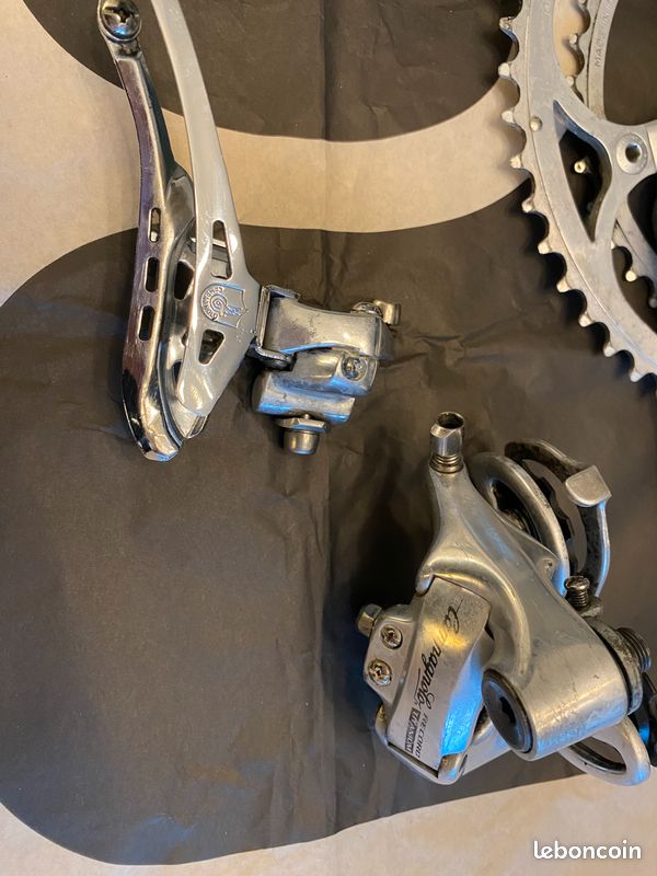 Moyeux Campagnolo Record Titanium 9/10/11v - Jeu 32H Avec Brochettes - Neuf En Boîte Italie