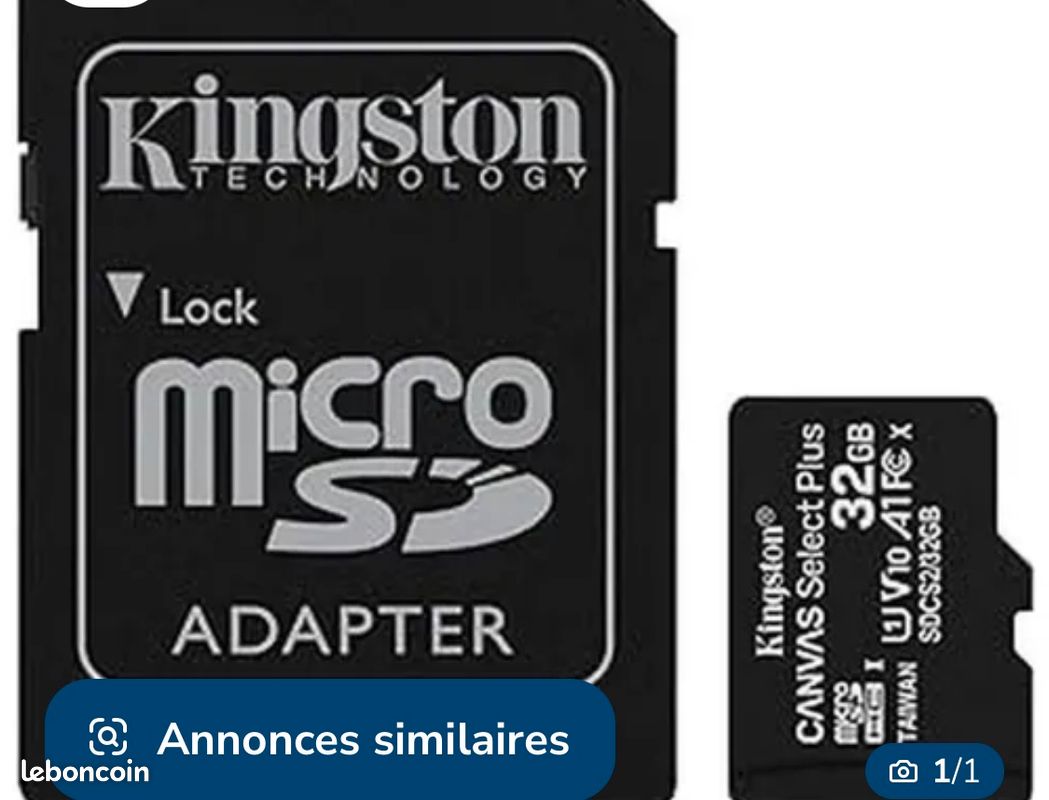 Carte SD Nintendo switch 32go (image 1)