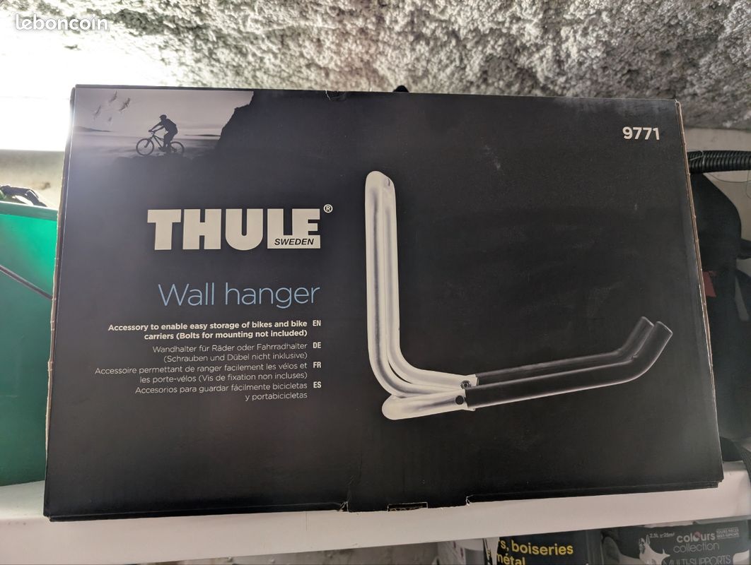 Support mural pour porte vélo Thule Équipements vélos
