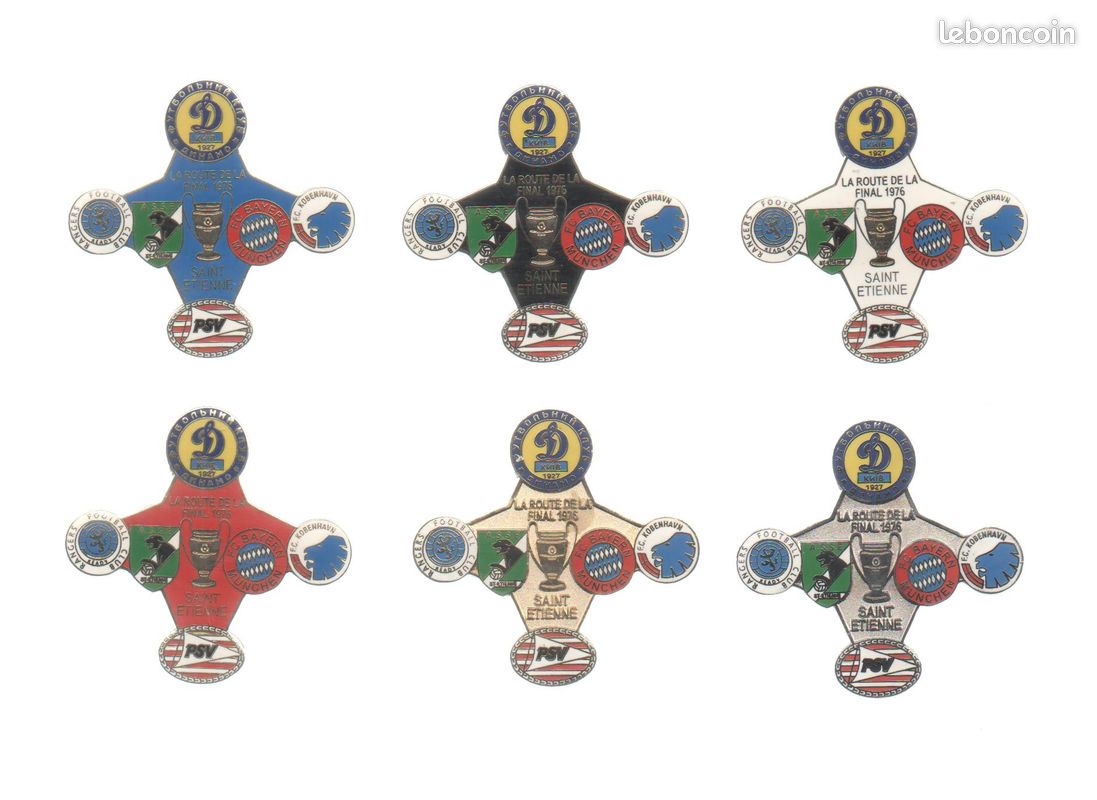 Pin's ASSE Saint-Étienne - Années 80 - 1 Pin's Original Collection