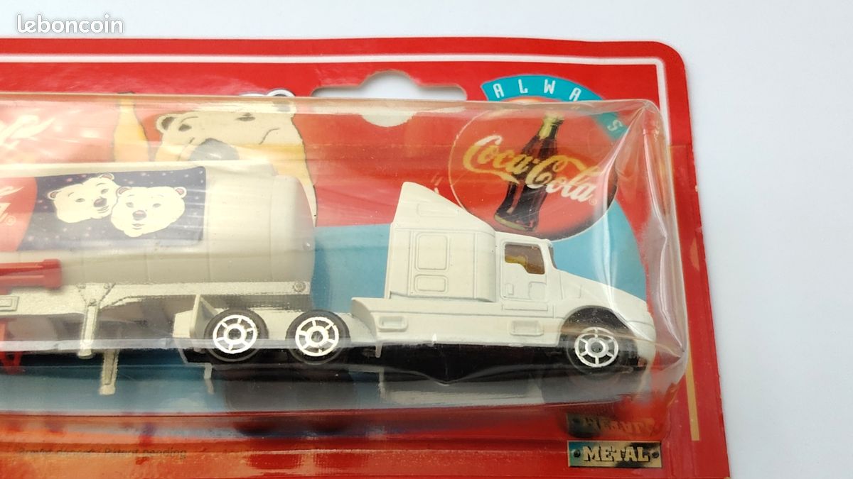 Camion Coca-Cola Kenworth T600 - Attaya 1/43 - Collection Publicitaire