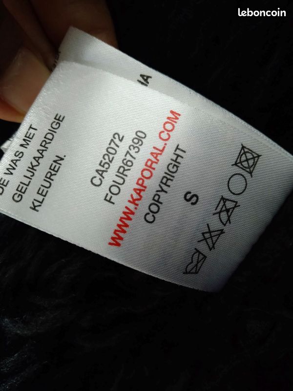 Veste Kaporal noire (image 4)