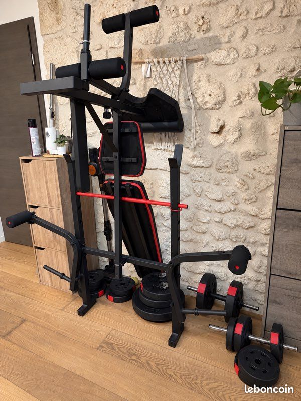 Machine de Sport Pliable avec accessoires (image 1)