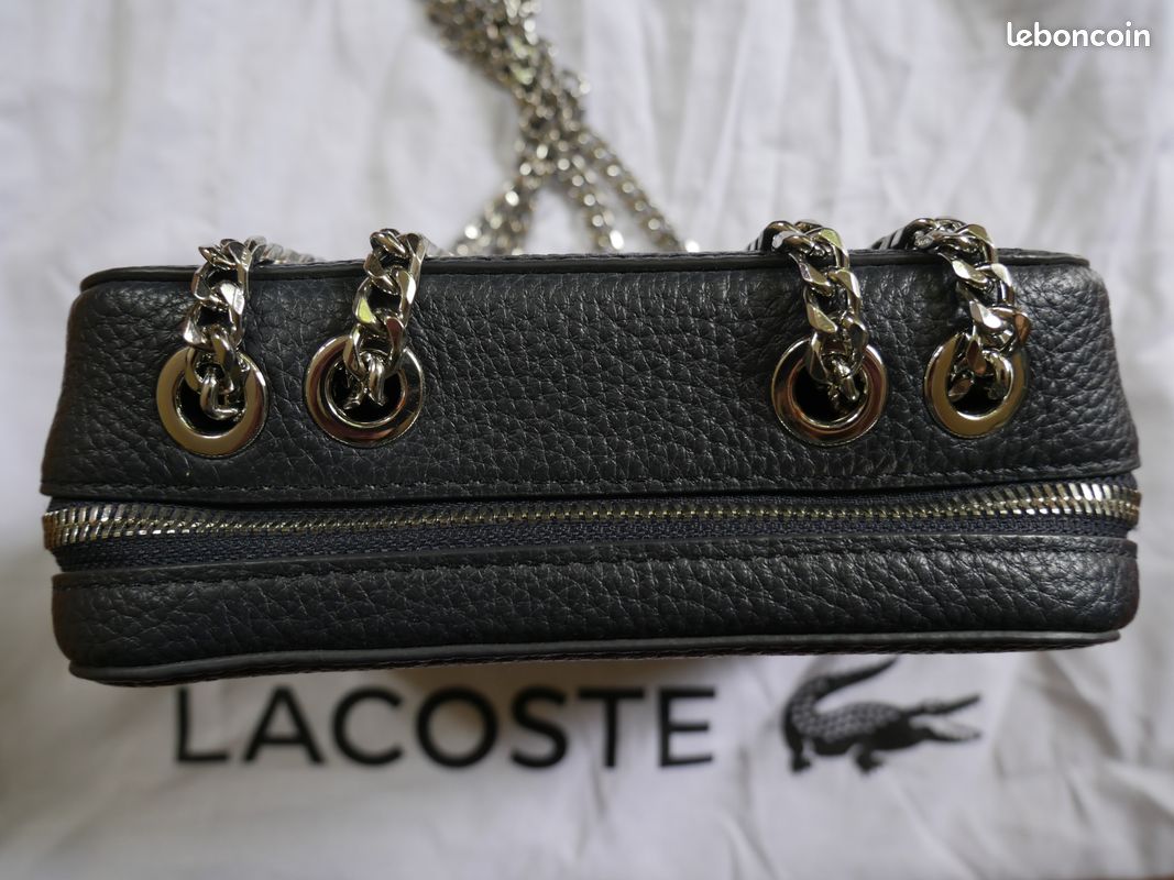 Sac à main Lacoste bleu marine foncé Accessoires Bagagerie