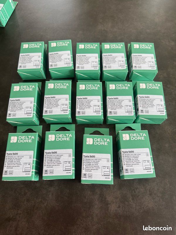 Lot de 14 Récepteurs pour volet roulant - Deltadore Tyxia 5630 (image 1)