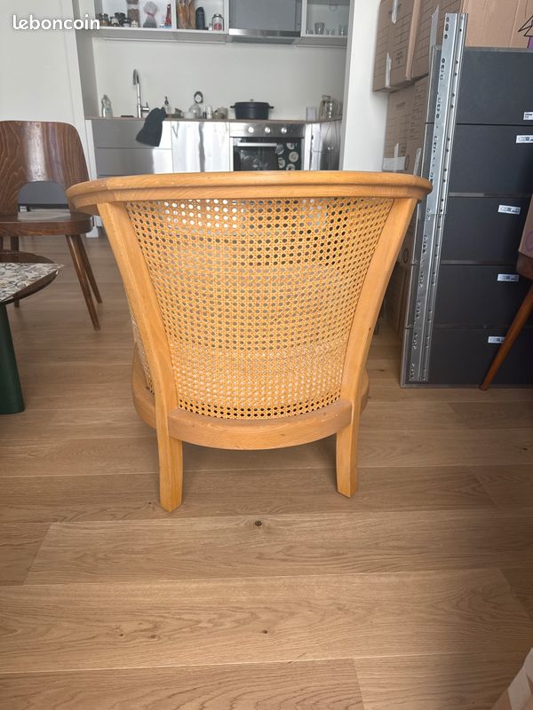 Fauteuils rotin pierre Frey (image 5)
