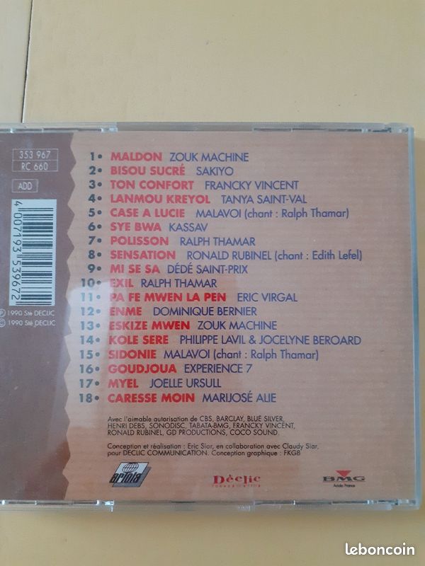 Cd planete zouk (image 2)