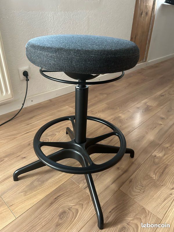Tabouret assis debout IKEA likdullen (image 1)
