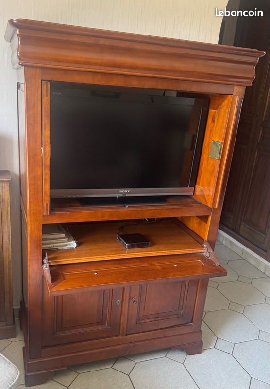Meuble tv en merisier (image 1)