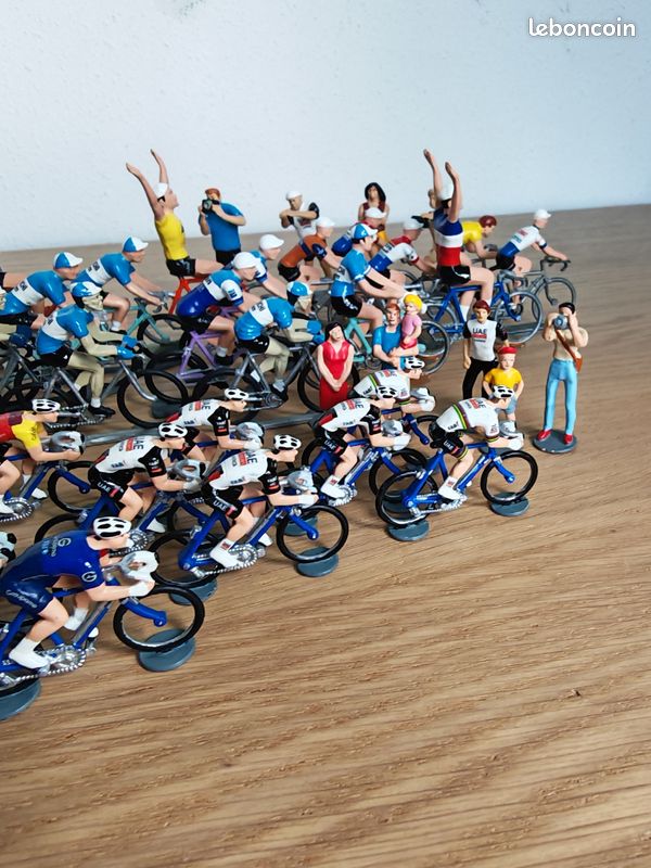 Collection Complète Figurines Cyclistes Cofalu - Tour De France 1971 - 14 Pièces