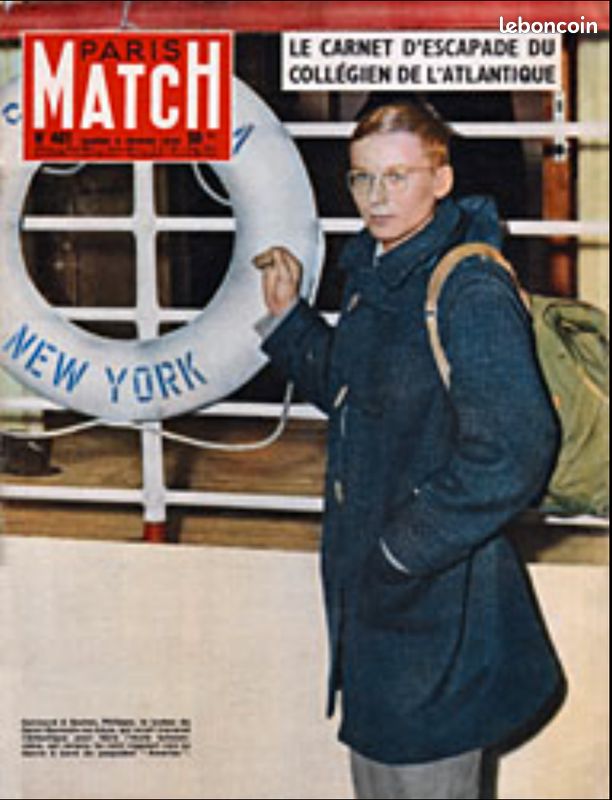 Paris Match N° 461 du 8 février 1958 - 55 français à l'assaut du Hoggar (9p), Renault Dauphine (image 1)