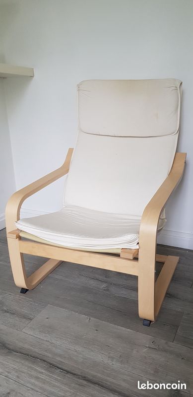 Fauteuil beige (image 2)