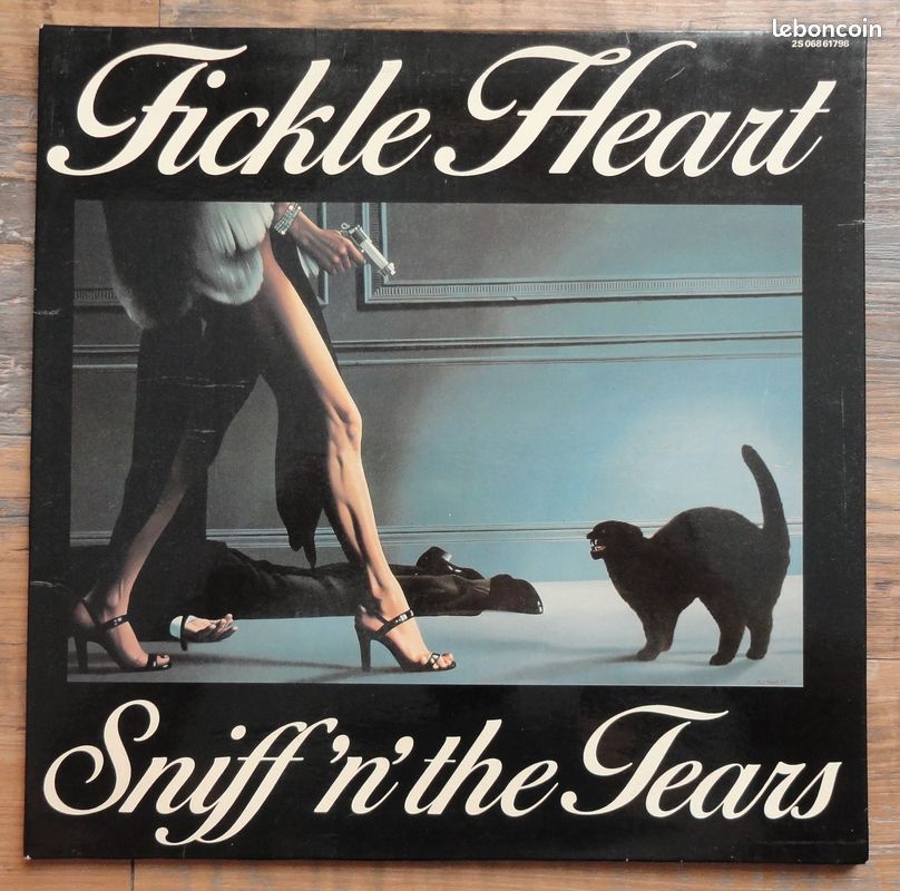 Disque Vinyle Stiff 'N' The tears 33T Fickle heart (image 1)