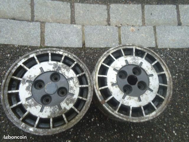 6 jantes aliage 5 1/2x13 renault 18 (image 2)