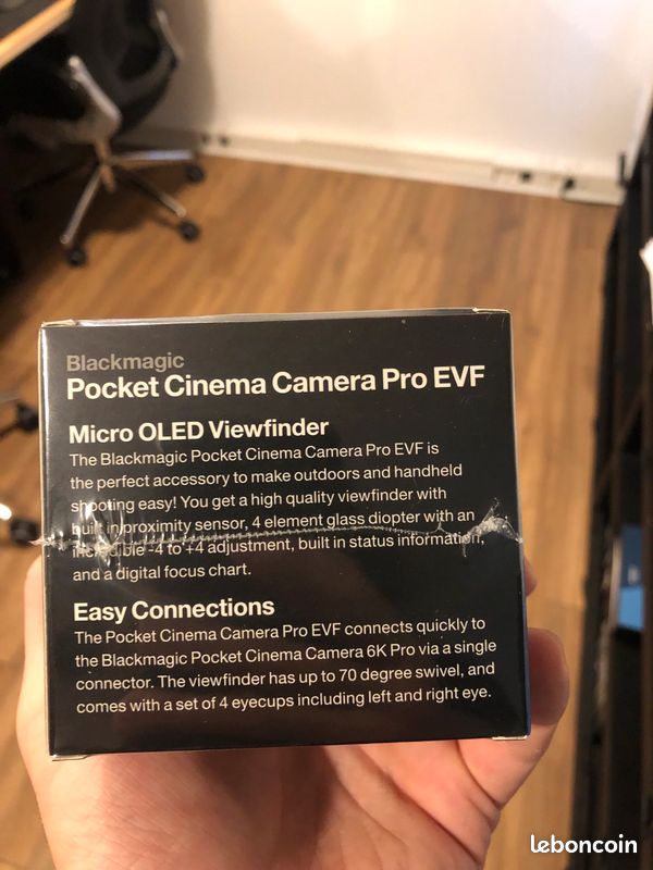 Viseur EVF BLACK MAGIC 6k pro (image 5)