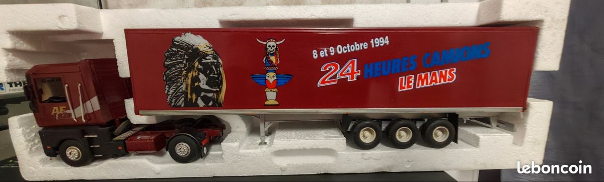 LBS ELIGOR; SEMI-REMORQUE citerne RVI Renault R 340; Michel HUREL; 1:43ème EUR 44,40 - PicClick FR