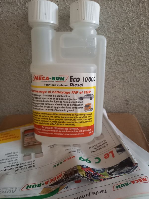 Nettoyant injection, FAP, EGR, Eco 10000 meca run NEUF