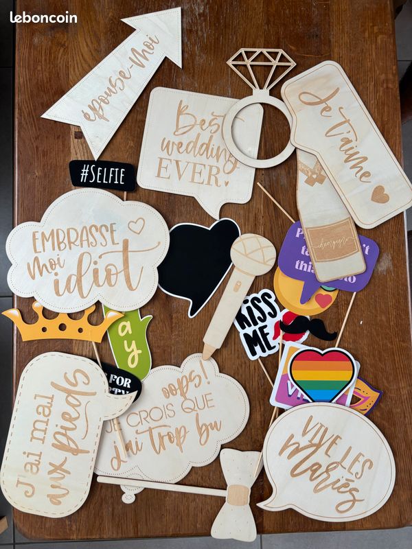 Accessoires Photobooth Mariage Kit Accessoires Photobooth Mariage