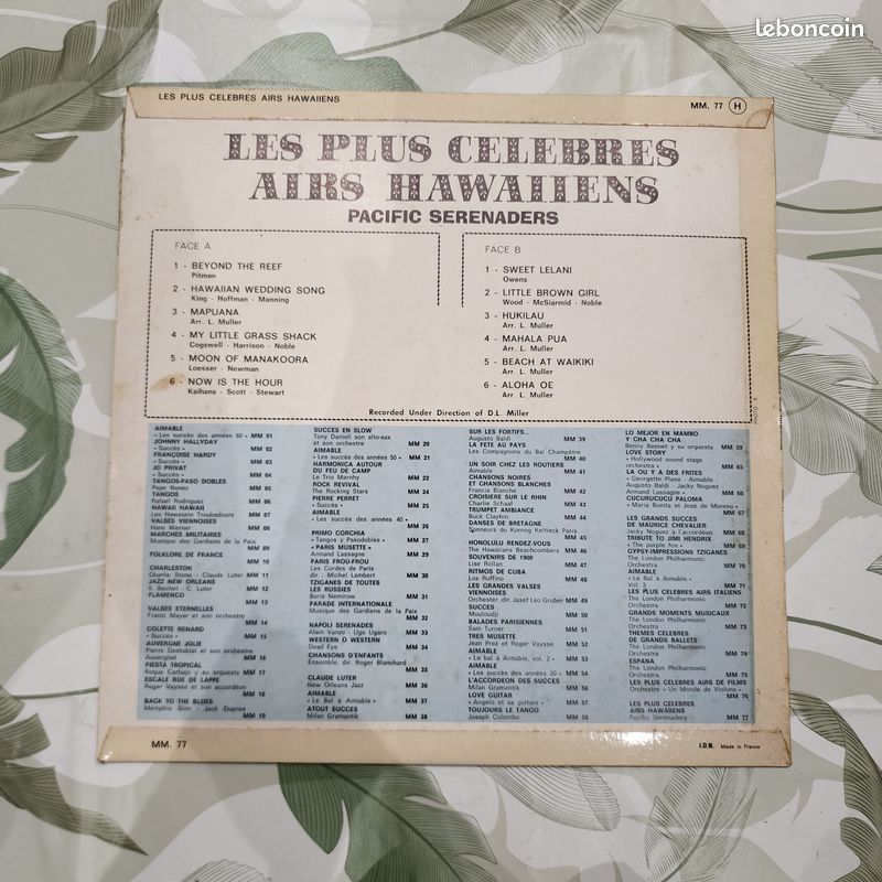 Multi artistes - Les plus grands airs hawaïens - 33T (image 2)