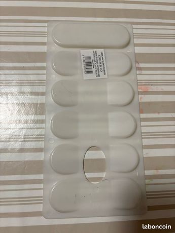 Palette Peinture Rectangulaire Lefranc Bourgeois - Grand Modèle Avec 11 Cases - Plastique Léger - Pour Artistes