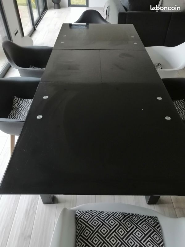 Table en verre salle à manger (image 3)