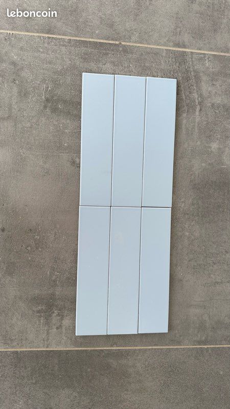 Faïence [URL masquée pour votre sécurité] Bleu ciel 6x25 4m2 (image 1)