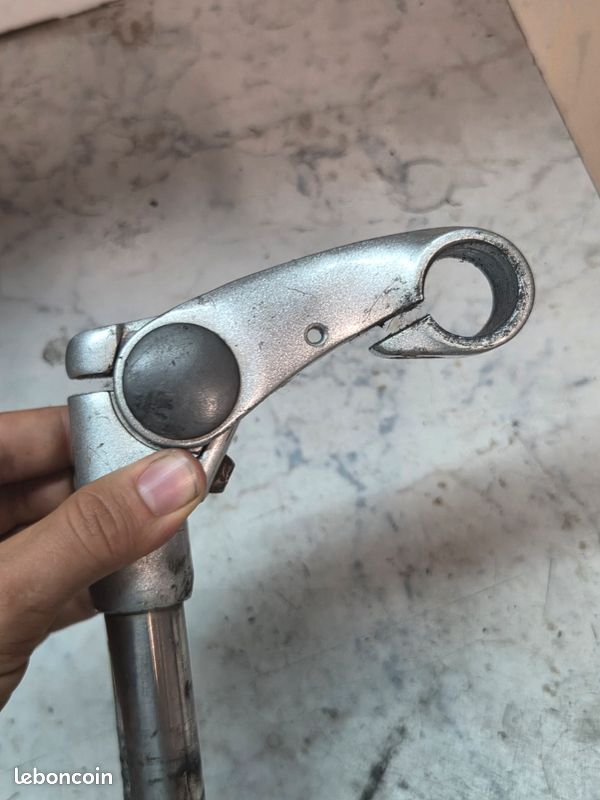 Potence Vélo 3TTT Vintage - Pivot 22,2 Mm - 100 Mm - Serrage Cintre 26,0 Mm