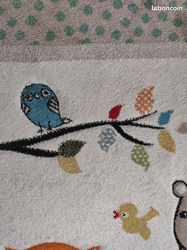 Tapis enfant 80 x 150 belle qualité, 100 % polypropylène (image 4)