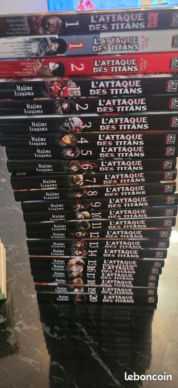Lot de 74 manga lire description (image 2)