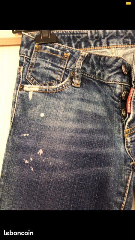 Jeans skinny Dsquared2 taille 36 (image 2)