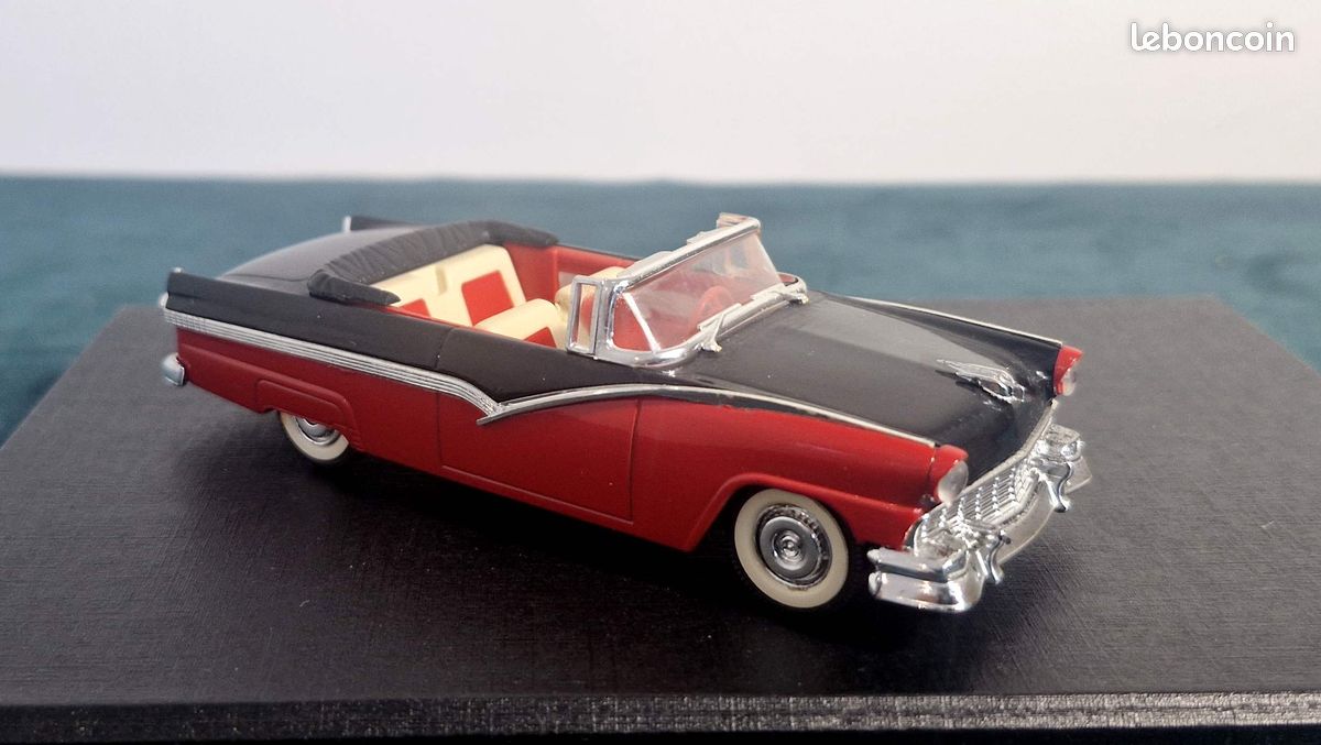1/43-VITESSE-LOT X 2 Vehicules-Ford Fairlane 1956+Cadillac Eldorado 53