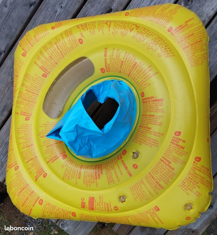 Bouée de piscine gonflable avec siège pour bébé de 7-11 kg Décathlon Nabaiji (image 2)