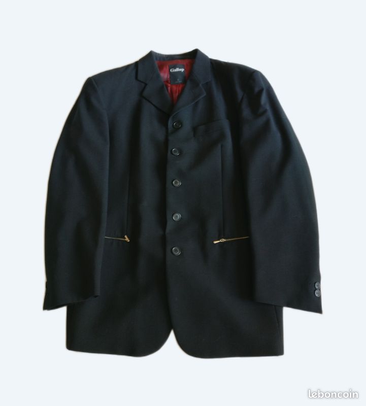 Costume noir Galup de Easy Héro , taille supposée XL (image 1)