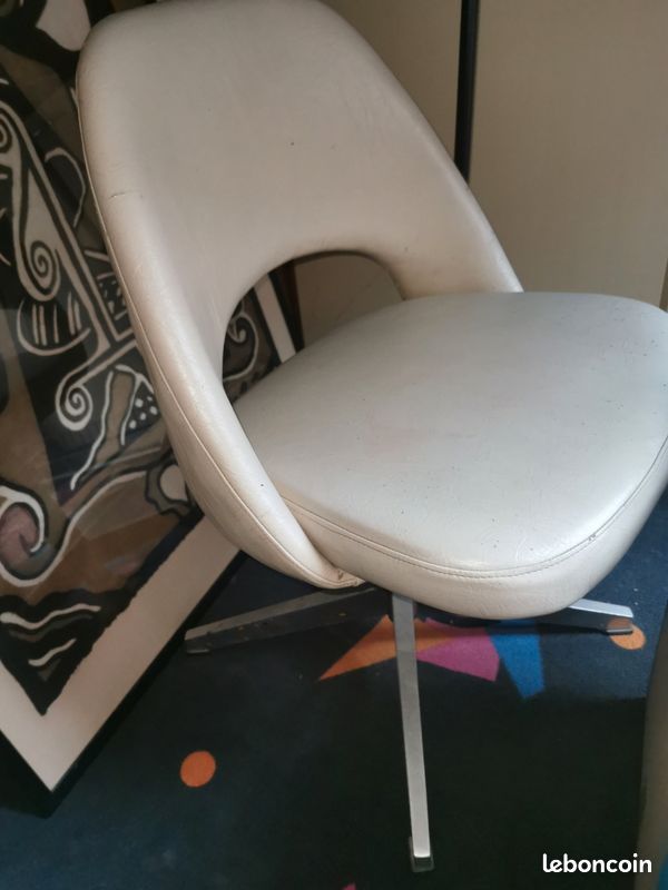 Fauteuil chaise type saarinen eero (image 1)