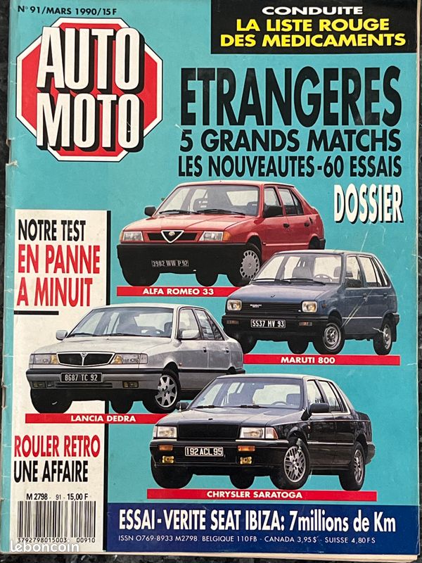 Revues Auto-Moto années 80-90 (image 16)