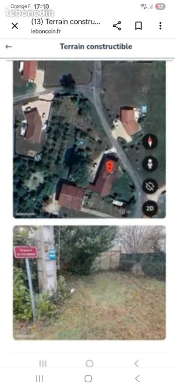Terrain constructible · à Servignat · 31 000 €