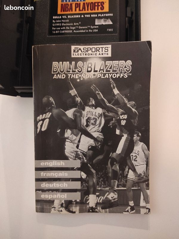 Bulls versus Blazers Megadrive pal (image 5)