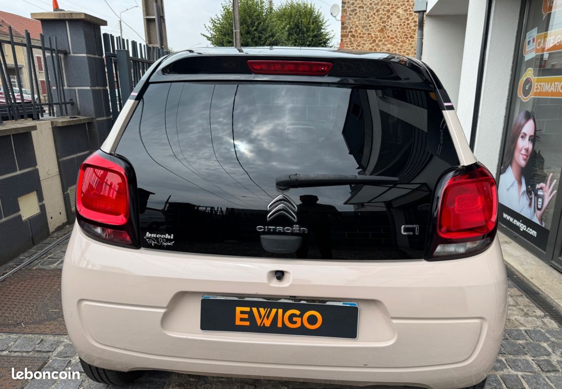 CITROEN C1 1.0 VTI 72ch ELLE | Carplay * Caméra de recul * Moteur Toyota (image 12)