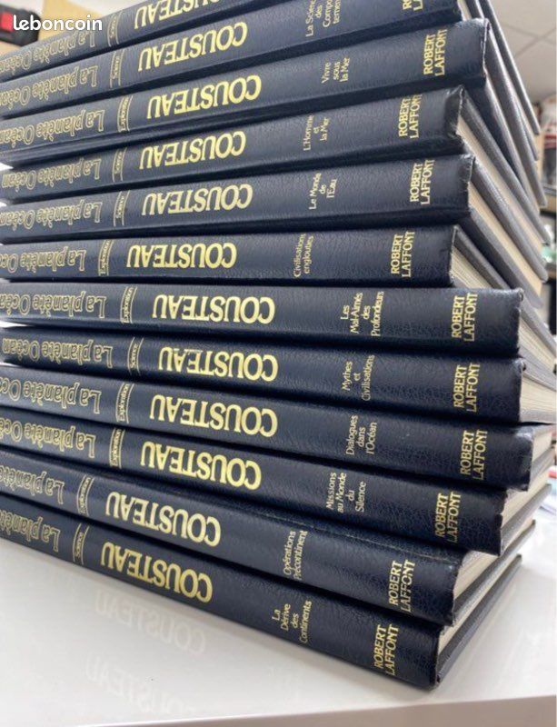 Cousteau - la planète océan collection 12 volumes édition Robert Laffont (image 2)