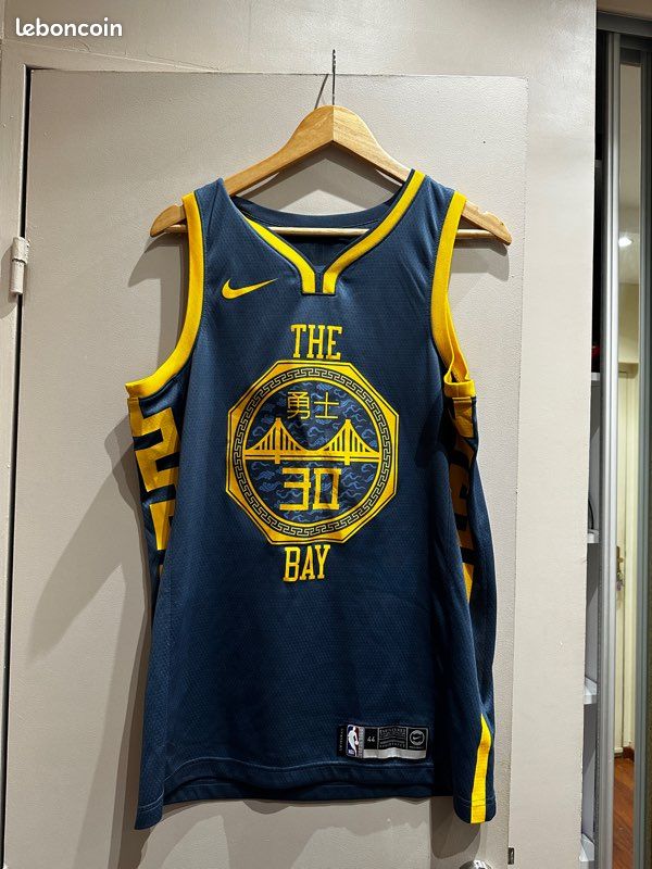 Maillot Golden State Stephen Curry version nouvel an chinois