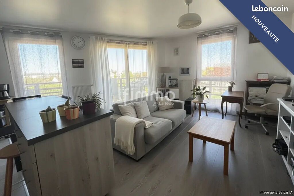 Appartement 3 pièces 62 m² · à Chartres · 62 m² · 166 000 €