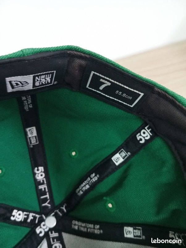 Casquette New Era 59Fifty Batman Vert Taille 7 - Brodée Joker, Vintage 2010-2019