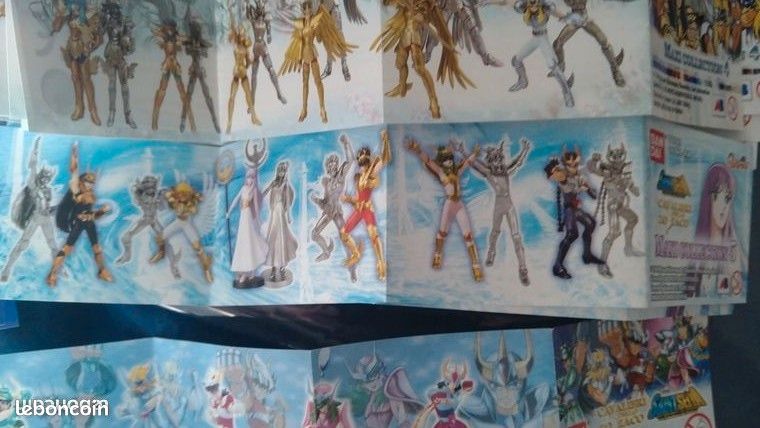 Saint Seiya flyer gashapon et petite figurine (image 6)