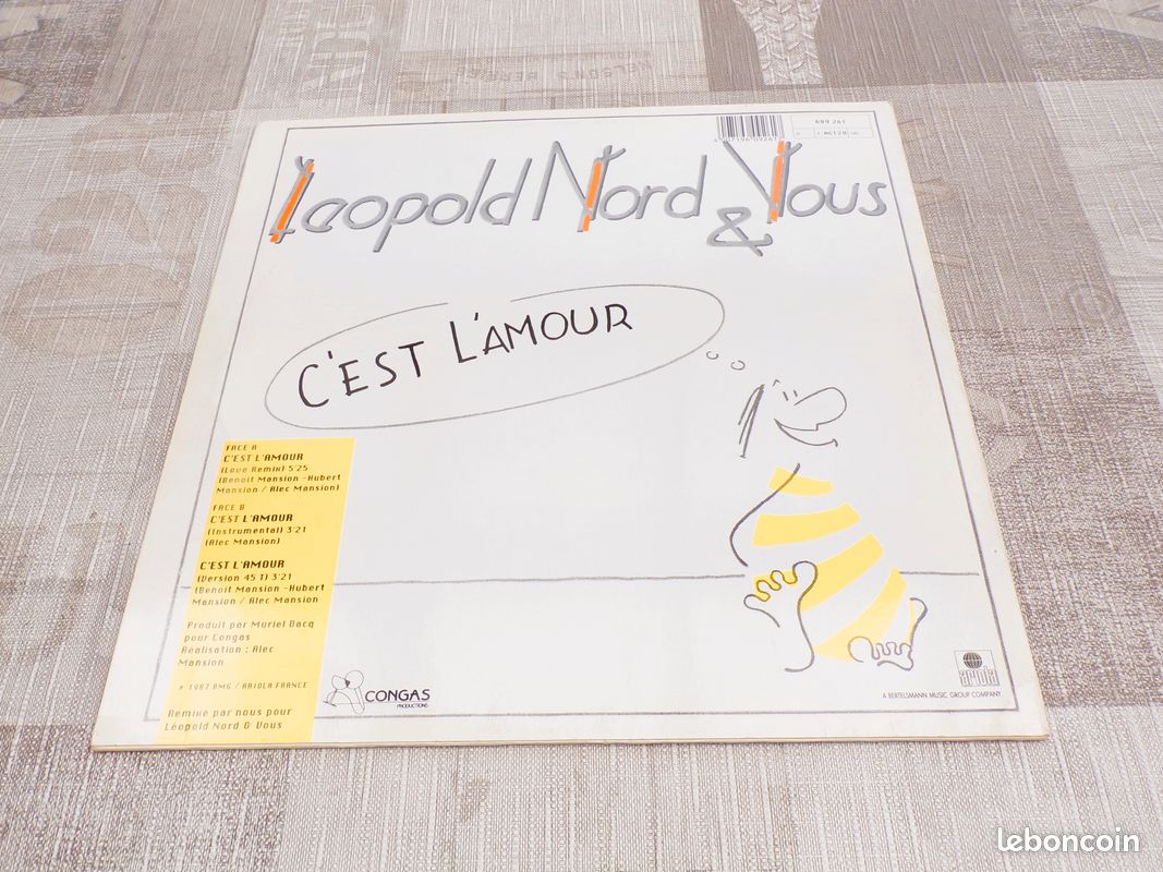 Disques Vinyles Maxi 45 Tours Années 80 (image 15)