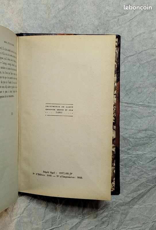 Maria Fille de Flandre ( Maxence Van Der Meersch ) / Albin Michel / 1952 (image 5)