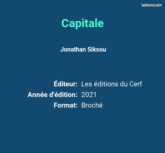 Capitale - Jonathan Siksou (image 2)