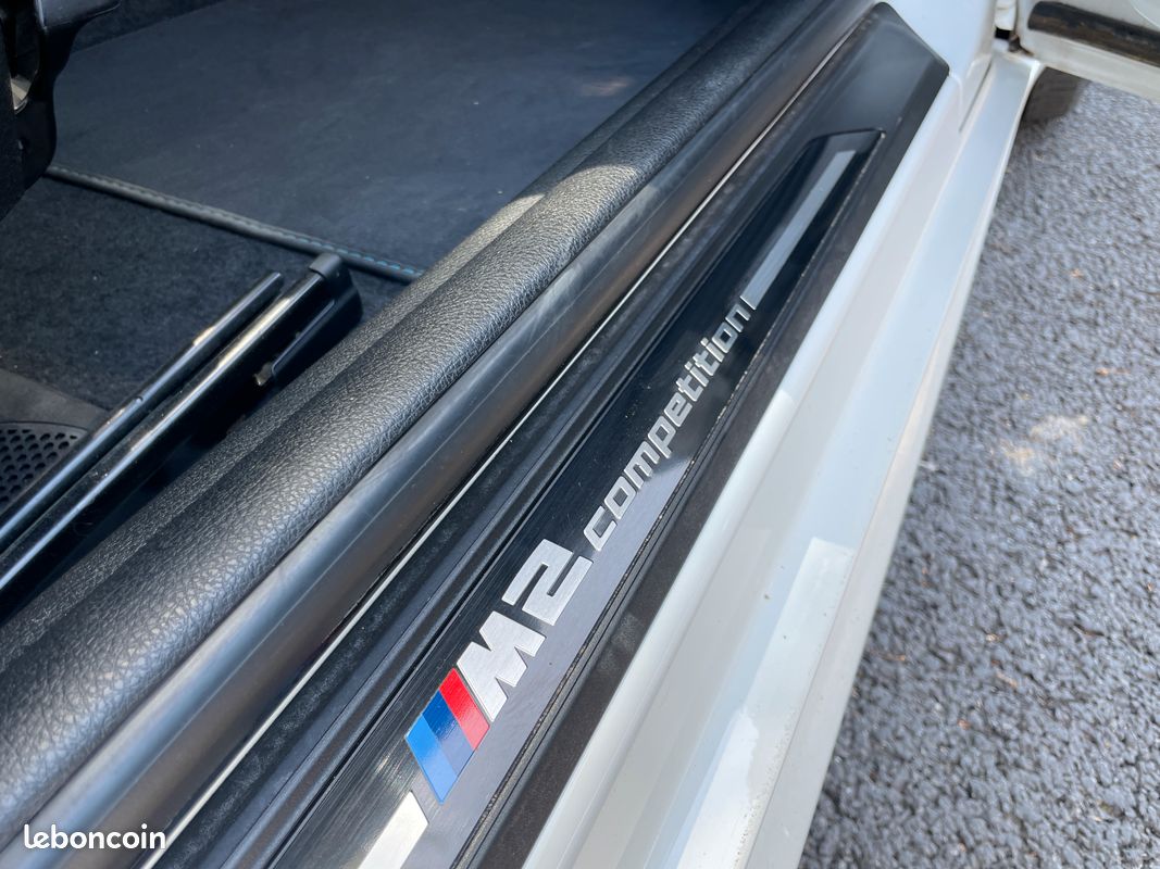 BMW M2 Compétition F87 – 410ch DKG7 – Blanc Alpin - Gros Freins M Sport - Sièges M2 (image 13)