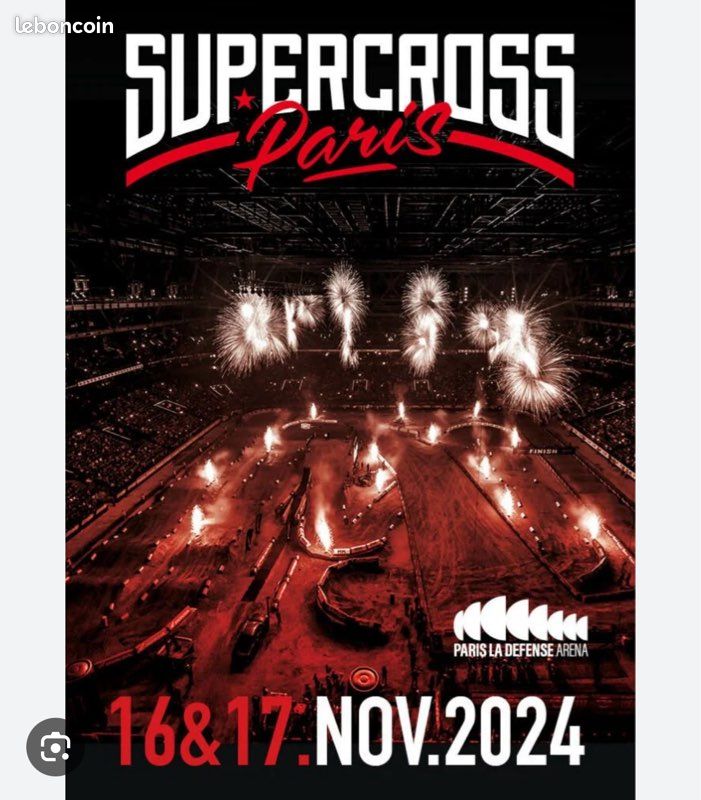 Billet supercross Paris Billetterie